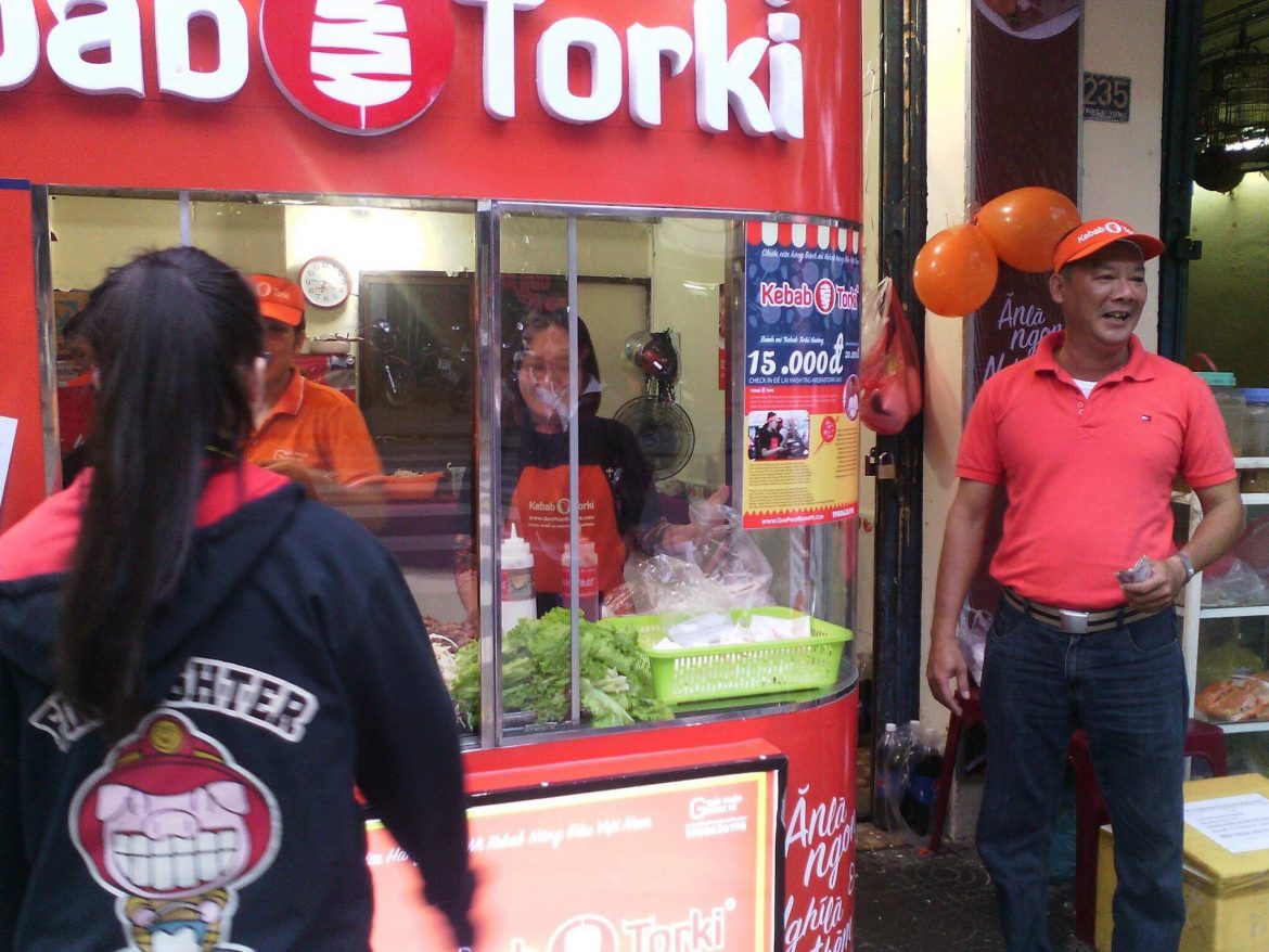Nhượng quyền thương hiệu Kebab Torki – cách làm giàu nhanh